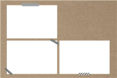 Photobooth printtemplate Cardboard-Birthday - categorie Geburtstag