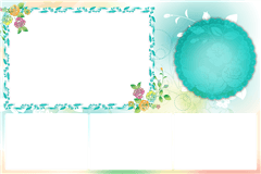 Photobooth printtemplate Floral - categorie Hochzeit