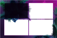 Photobooth printtemplate tropic - categorie Sonstiges